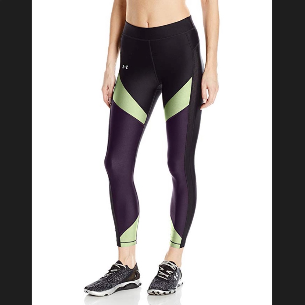 Under Armour HeatGear Color Blocked Ankle Crop